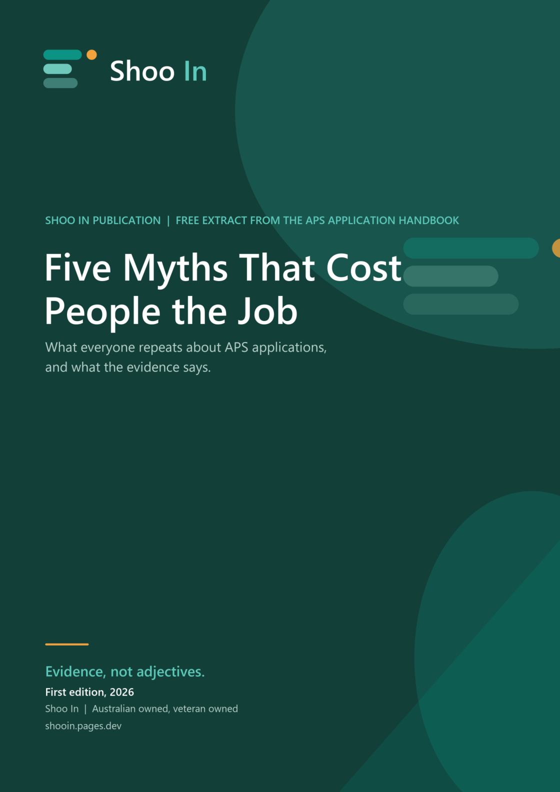 Cover of Five Myths That Cost People the Job, the free handbook extract